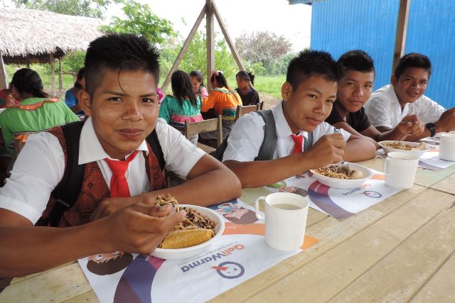 Incorporan harina de maÃ­z con manÃ­ y tapioca en almuerzos escolares
